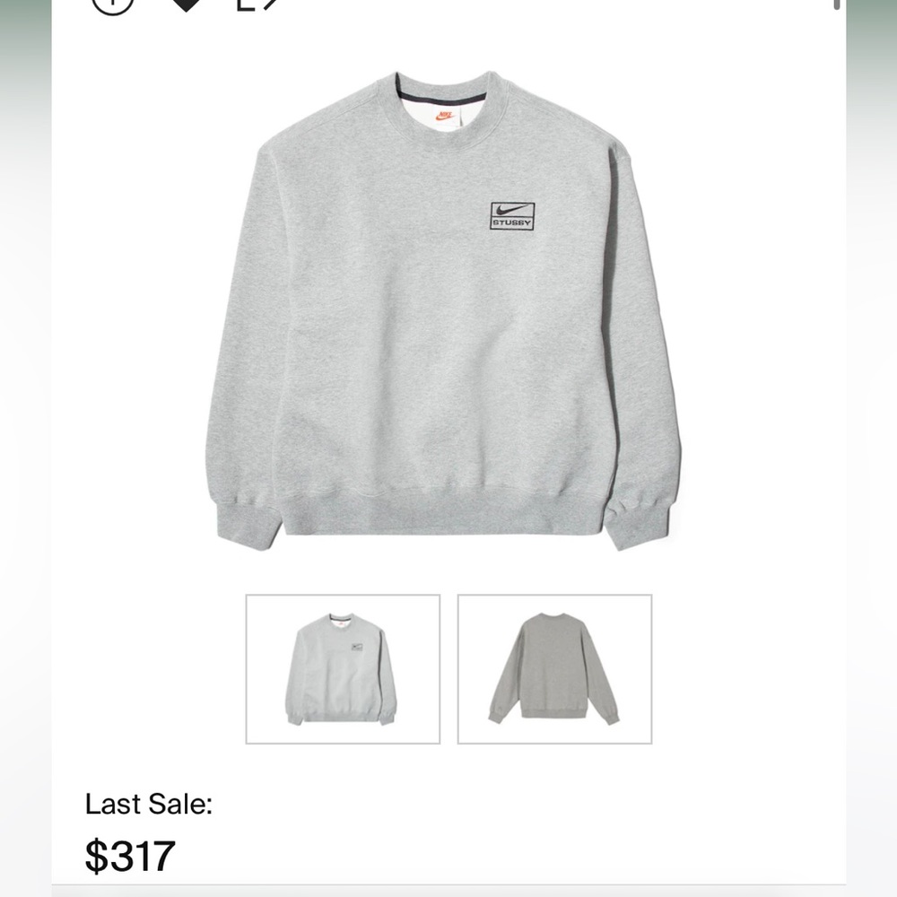Nike x Stussy Crewneck